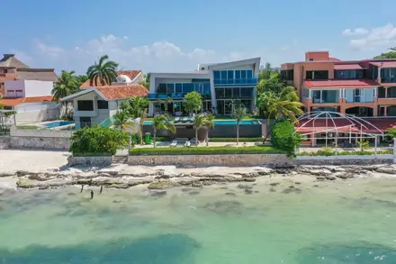 Luxury Cancun Beach Front Mansion.