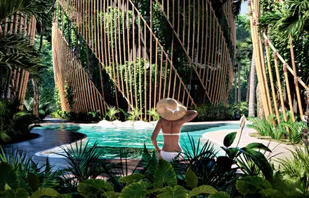 One with Nature, Unique Concept Apartments Campestre Cancun – photo 4